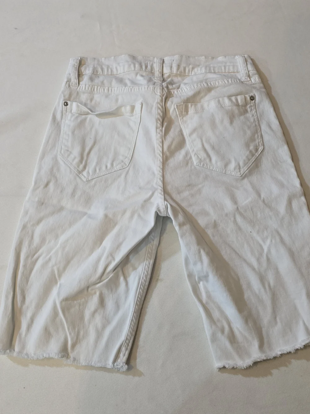 Kensie White‎ Women’s Casual Bermuda Shorts Size 2